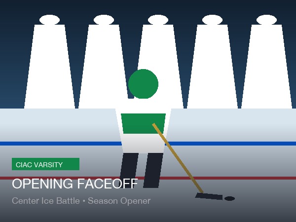 Opening Faceoff Center Ice Battle