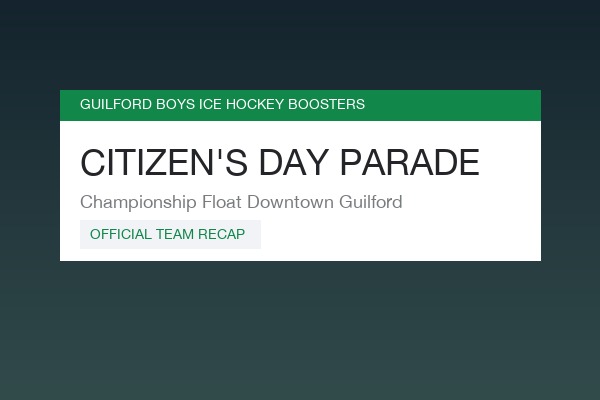 Guilford Parade Float