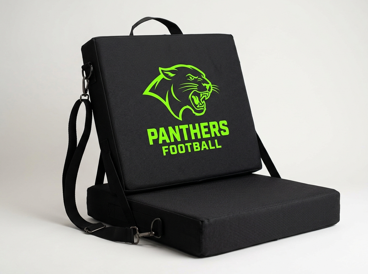 Stadium Cushion with Padded Backrest